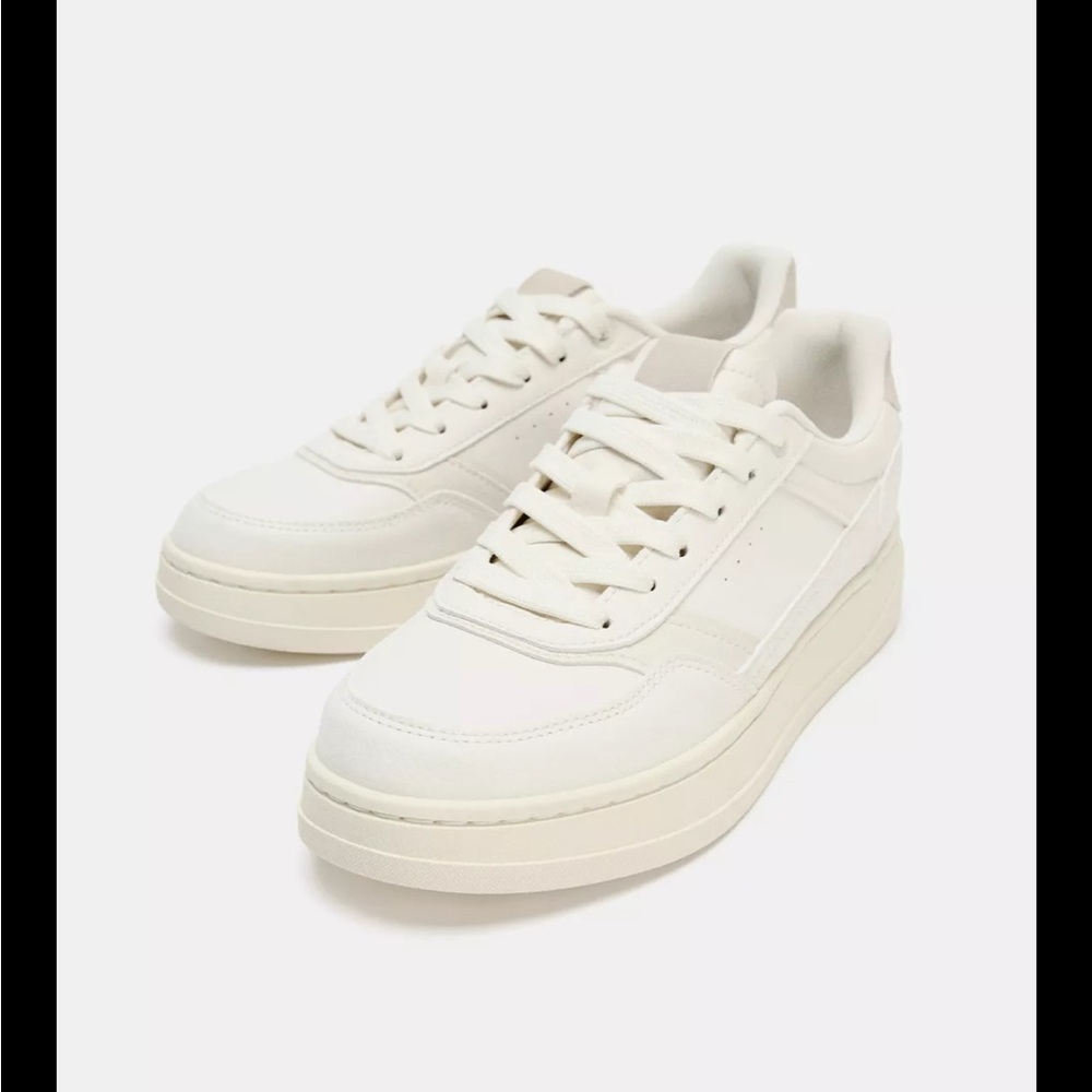 Zara Cream Women's Sneakers